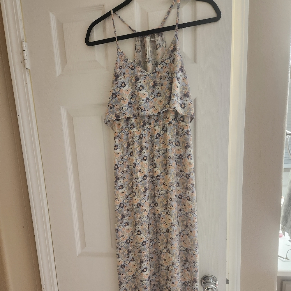 LC Lauren Conrad floral maxi dress